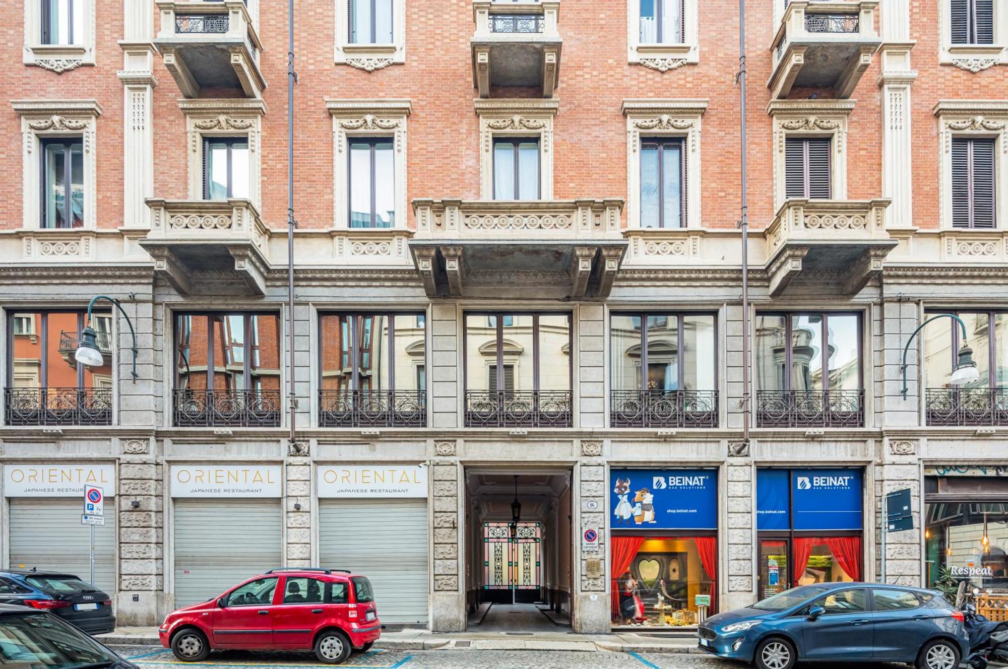 Piazza Castello Central Studio Turín Exterior foto